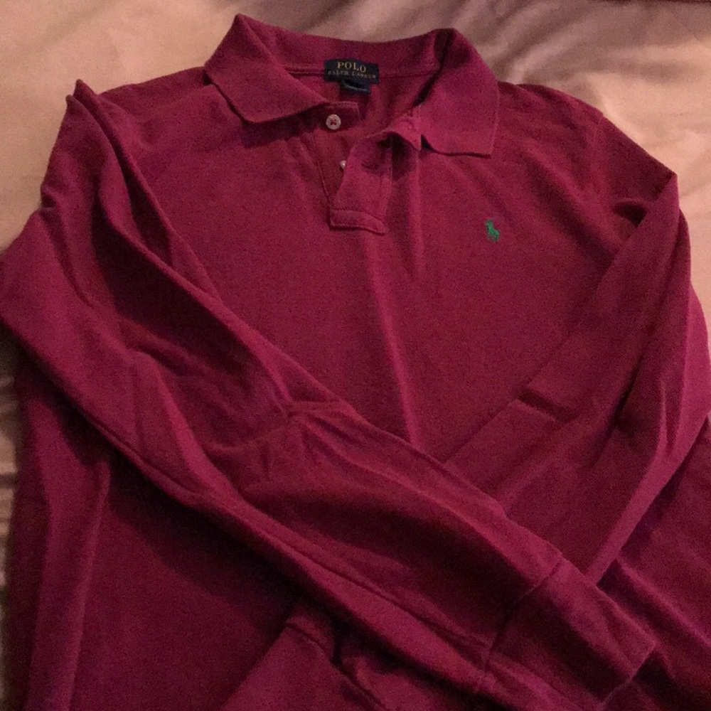 Boys Ralph Lauren long sleeve Polo